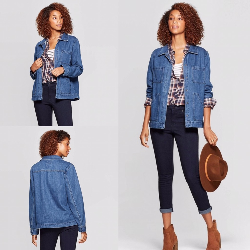 THIS! “THE DENIM CHORE JACKET” UNIVERSAL THREADS